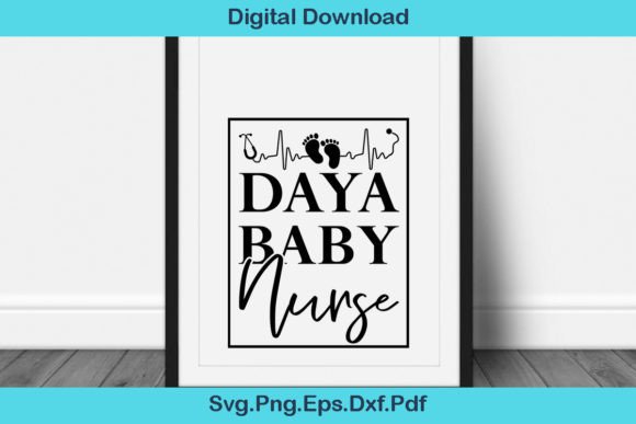 Daya Baby Nurse T Shirt, Baby Nurse Gift