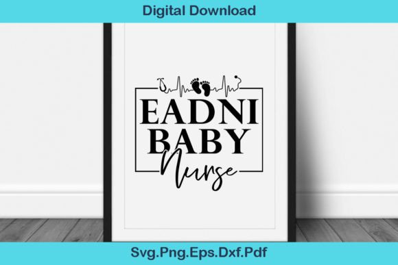 Eadni Baby Nurse Shirt, Baby Nurse Gift