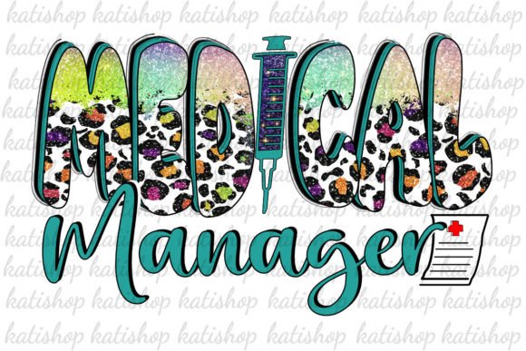 Medical Manager Leopard Png Sublimation