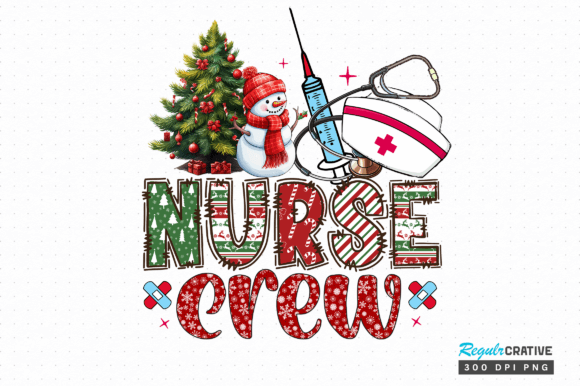 Nurse Crew Png Design for Graphics and Crafts