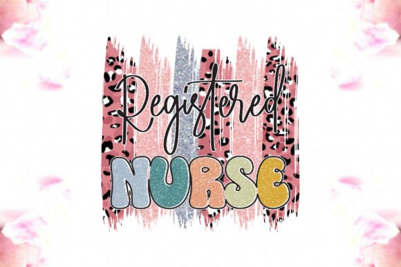 Registered Nurse Sublimation for Crafts and Graphics
